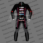 Jorge Martin Aprilia 2025 Motorcycle Leather Racing Suit Back